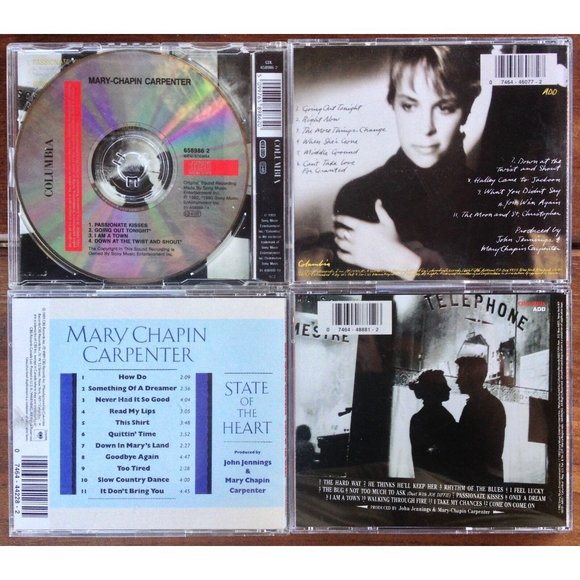 Mary Chapin Carpenter 8 CD Lot Hits Stones Heart Come On Shooting Sex Passionate - Picture 8 of 12